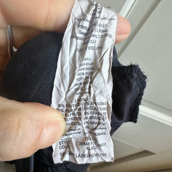 100% silk Bebe pant - Picture 6 of 7